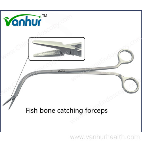 General Throat Instruments Fish Bone Catching Forceps